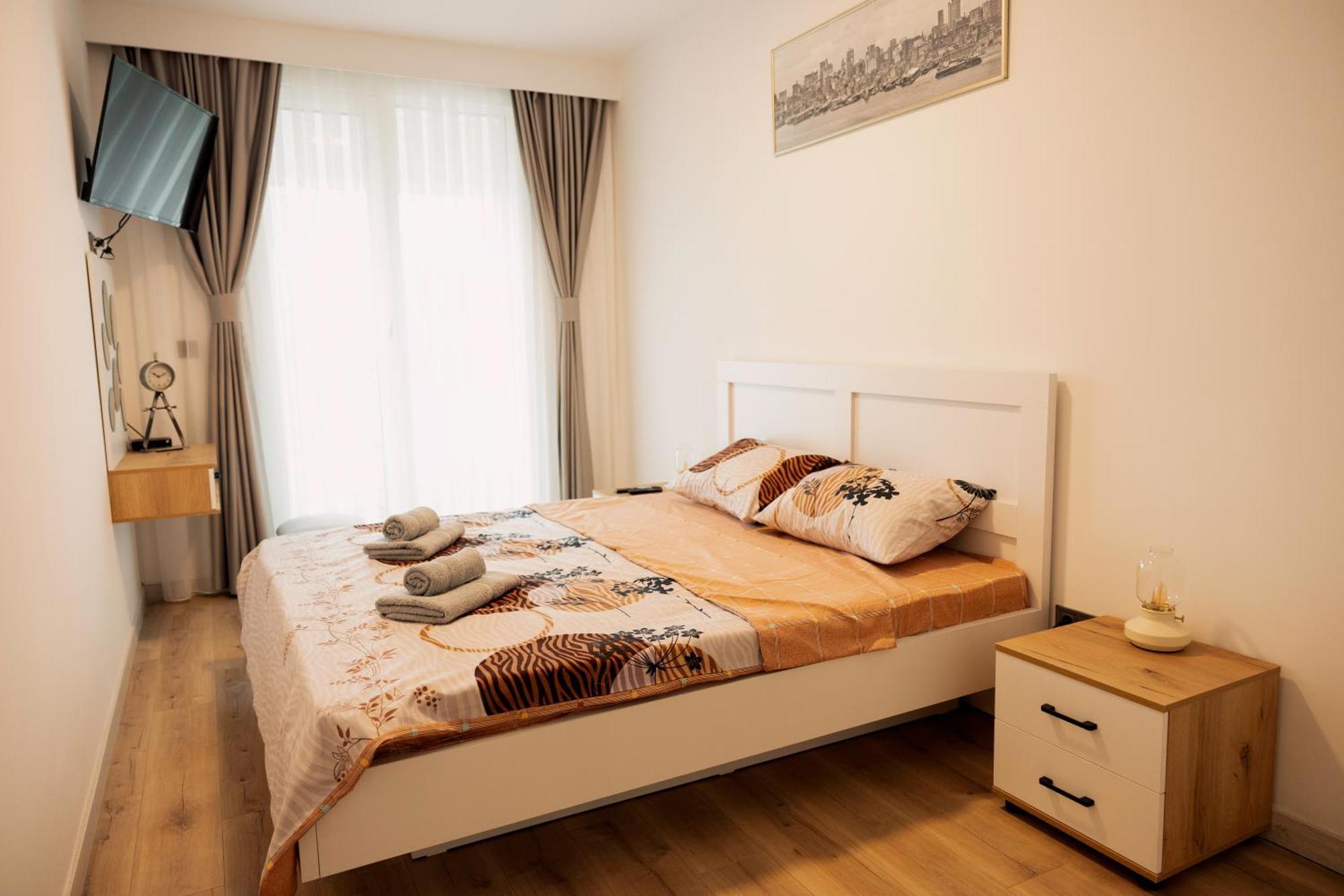 33Rd Floor Twin Apartments In Cevahir Sky City Complex With Pool, Spa, Fitness And Parking Included In Price Scopia Exterior foto